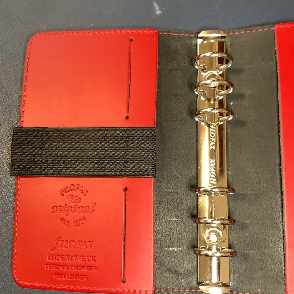 Filofax Original- Personal - Pillarbox Red - Picture 4 of 6